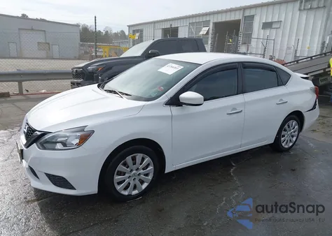 2017 Nissan Sentra S z USA, uszkodzony, nr VIN 3N1AB7AP9HY345227